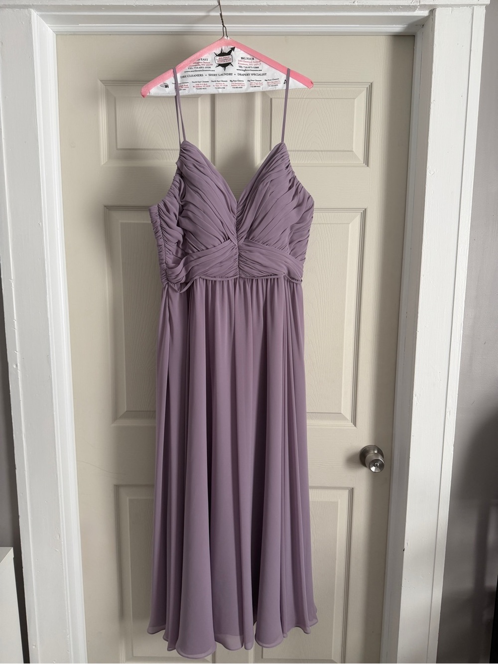 Kennedy Blue French Lilac Bridesmaid Dress Caitlin Chiffon